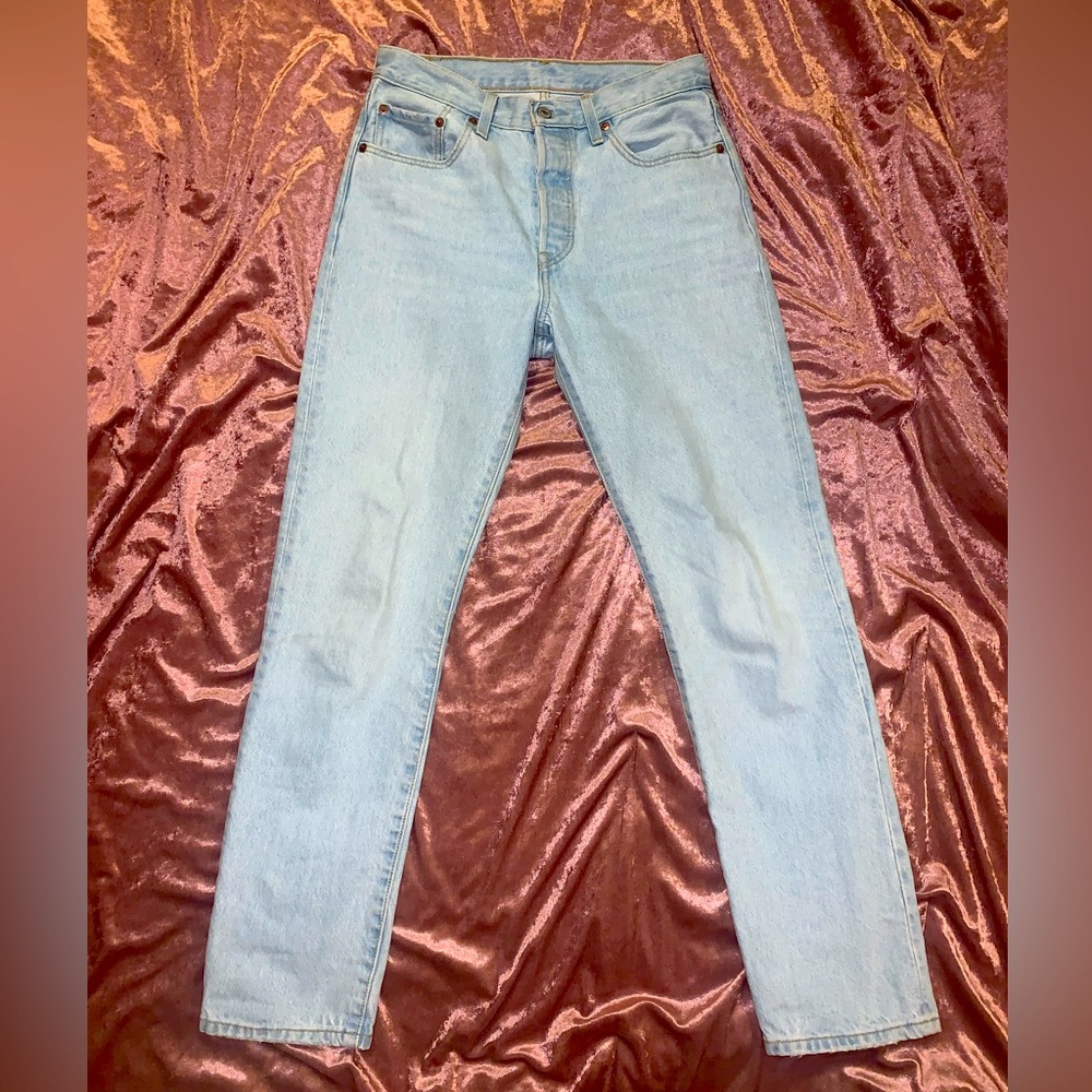 Levi’s 501 Light wash Wide Leg Jean